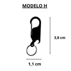 Chaveiro Prático Abridor de Garrafa Logo Suzuki - H