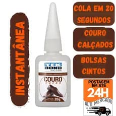 Cola Instantânea Tekbond 20g Sapato Calçado Couro Metal Eva