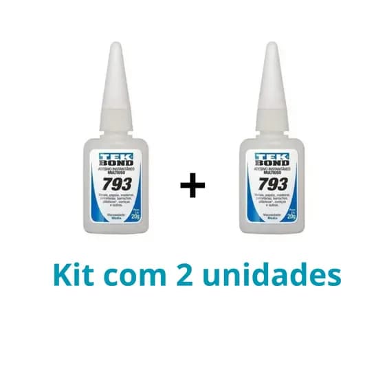Cola TekBond Adesivo Instantâneo 793 20g