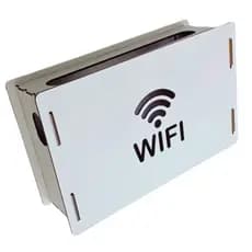 Suporte Para Roteador Wireless Organizador Wi-fi Decorativo Parede