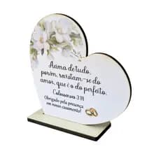 Lembrancinha de Casamento Noivado Bodas Personalizada 20 Unidades