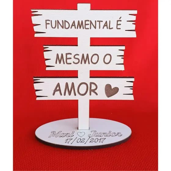 10 centro de mesa lembrancinha Casamento Encontro de Casais enfeite cor branca personalizado 15cm