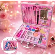 Maleta de maquiagem infantil princesas ORIGINAL