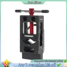 Guia De Garfo De Bicicleta Serra De Corte Steerer Bar Selim Guiador Cortador Peças De Reparo De Ciclismo Vermelho Fácil