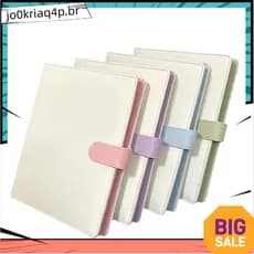 A5 Porta-Cartões Fotográficos Binder Idol Armazenamento De Kawaii Papelaria