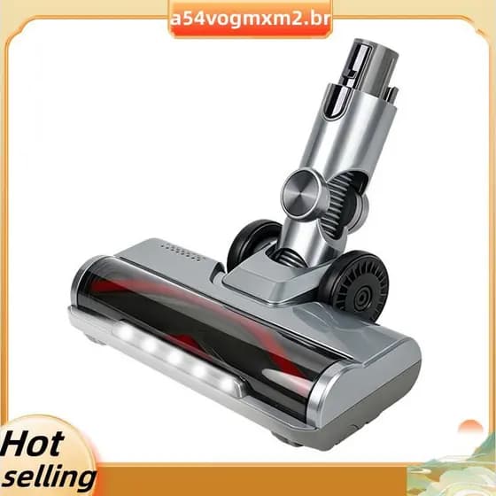 Cabeça De Escova De Piso De Substituição Com Motor De Luzes LED Para Aspirador De Pó Sem Fio V100 V200 V300 V400