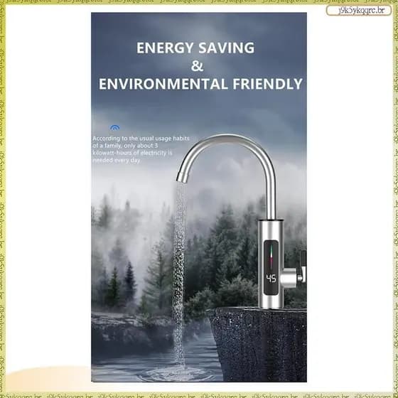[Lan] 1 PCS 110V Água Quente Aquecedor Torneira Instantânea Tankless Cozinha Elétrica Banheiro De Aquecimento Rápido Pra