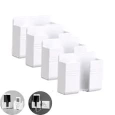 kit 4 Suporte Celular Parede cont Carregamento organizacao Multiuso