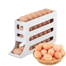 Porta Ovos Dispenser Organizador De Geladeira Bandeja