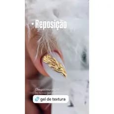 Gel de Textura para Nail Art 3D ui