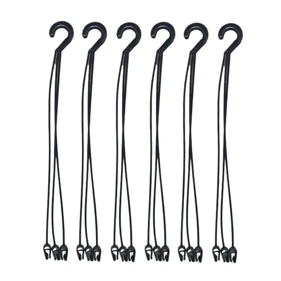 50 hastes pretas de 43 cm para Decoração de Casa e Jardinagem para pendurar vasos cuias potes