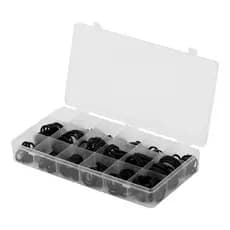 KIT DE ANEL DE VEDACAO DE BORRACHA 3-23 MM 279 PECAS MTX