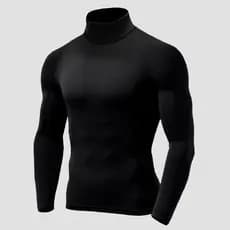 Camiseta Segunda Pele Proteção Uv Gola Alta Thermo Premium a pronta entrega