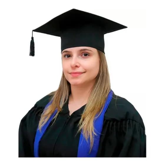 Capelo Para Formatura Colação De Gráu  REF:0477 a pronta entrega .