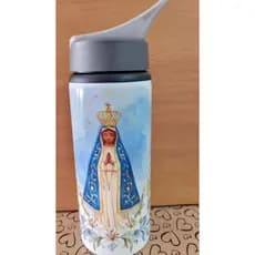 Garrafa Personalizada Religiosa – Nossa Senhora de Fátima, Nossa Senhora Aparecida, São José e São Judas , outras também