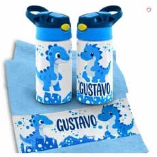 Kit Garrafa e Toalhinha Lavabinho
