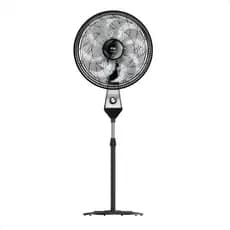 Ventilador 8 Pás Wap Flow Coluna Silencioso 3 Velocidades Com Oscilação 180W Ajuste de Altura