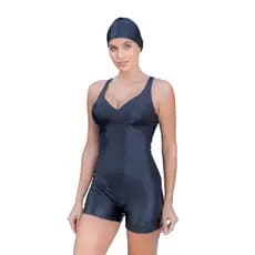 maio feminino praia e macaquinho hidroginástica e fitness Liso com Bojo Removível de Poliamida