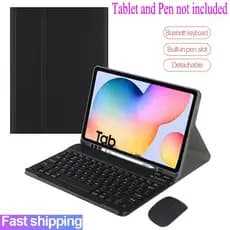 Capa Com Teclado Para Samsung Galaxy Tab A11 A11 + Magnético Sem Fio Bluetooth Mouse Invólucro