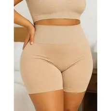 Short Modelador Plus Size Anágua Cinta de Compressão Cós Alto Andreia