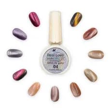 Esmalte em gel Olho de Gato Real Love Magnético Linha Light