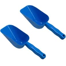 2x Pá Colher Dosadora Para Gelo Pegador Cereais Ração Grãos