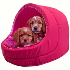 Cama Pet Iglu Raça Médio para Cachorro e Gato com Almofada