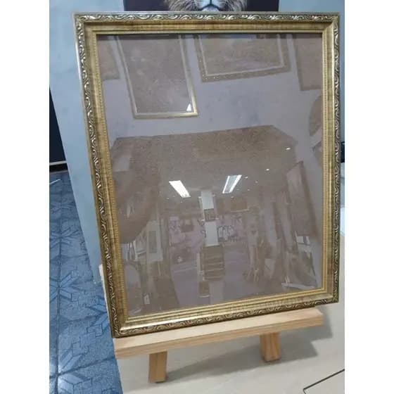 MOLDURA TRABALHADA 62X45 COM ACRILICO PARA QUEBRA- CABEÇA 1000 PEÇAS