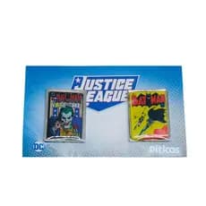 Kit 2 Pins Botons Piticas Batman e Coringa Joker DC