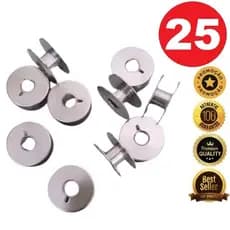 Bobina Lisa Reta Industrial Baixa – Metal | Kits para Máquinas de Costura