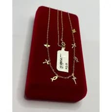 Colar Gargantilha Choker Penduricário Religioso Fé Proteção