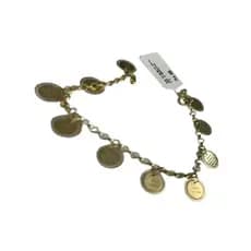 Pulseira Elo Português Ouro 18k Placas 10 Mandamentos Nota