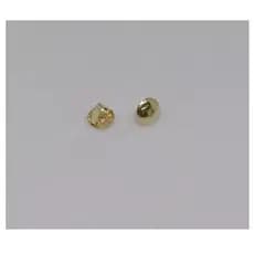 Tarracha De Rosca De Brinco Ouro 18k Grande o Par
