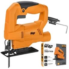 Serra Tico Tico Com Base Regulável Potência 550W Para Corta Madeira Plástico e Aço WF STT01 Wap