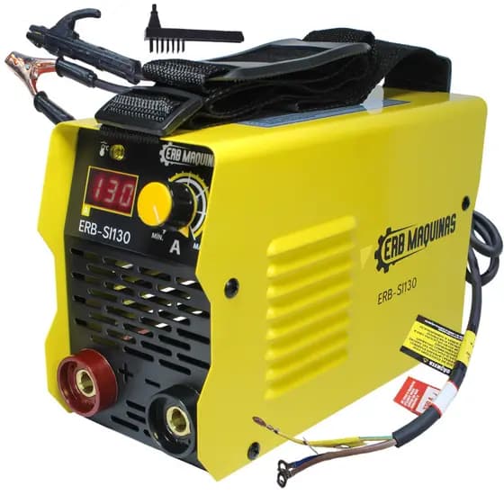 Aparelho Maquina Inversor Solda 130a Bivolt 127/220v Digital