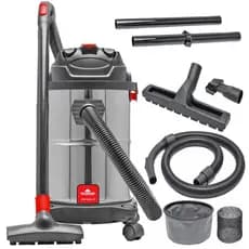 Aspirador Veicular Profissional Inox de Pó e Água Portátil 15L 1400W Worker
