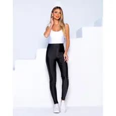 Calça Legging Malha Pradaa Social Com Bolso Modeladora