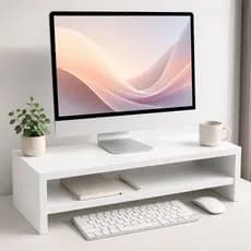 Base para Monitor MDF 50cm – Ergonômico e Moderno Suporte Notebook