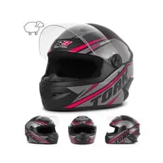 Capacete Fechado Pro Tork R8 Liberty Feminino Masculino moto Viseira Escura Fumê ou Viseira Cristal