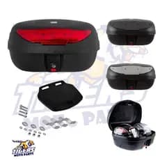 Bau Para Moto Bauleto Baú Grande 45 Litros Para Motoboy Caixa
