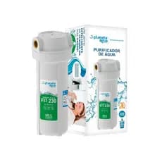 Filtro Purificador De Água Fit 230  Rosca 1/2 Branco Planeta Água