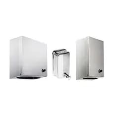 Kit Dispenser Saboneteira Toalheiro E Porta Papel Cai Cai Inox Biovis