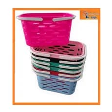 Kit 5 Cestas para loja com alça!