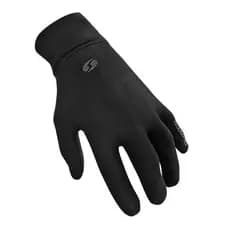Luva Moto Unissex Frio Inverno Térmica Base Preta Shiver