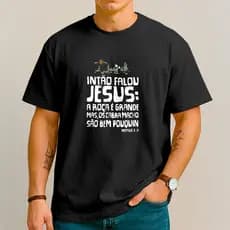 Camiseta Jesus Mineiro - Cristã Evangélica  - 100% Algodão - Meme - Confortável
