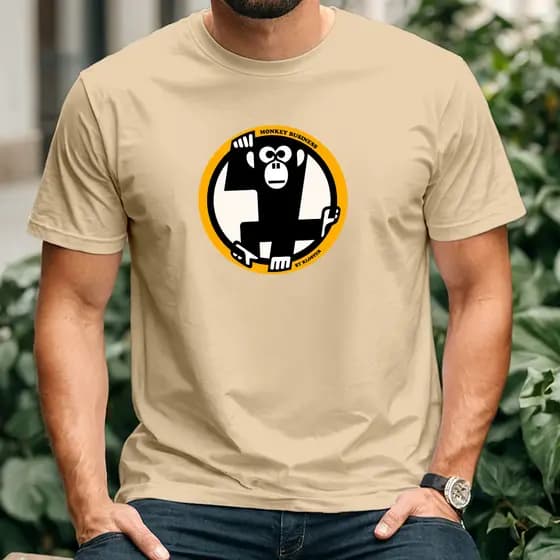 Camiseta Monkey Business - Divertida - Humor - Memes - 100 % Algodão