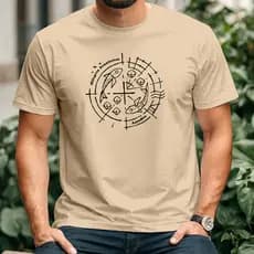 Camiseta 5 Paes e 2 Peixes - Milagre Creia - Cristã Evangelica  - 100% Algodão
