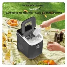 Máquina De Gelo Turbo Ice Premium Portátil R600a/26g 60hz