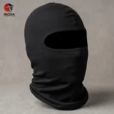 Touca Balaclava Ninja Preta Proteção Moto Motoboy Máscara Térmica UV50