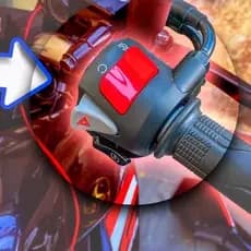 Punho Partida Pisca Alerta Cb500 Fan 150 Titan 160 Start 160 Com Plugs